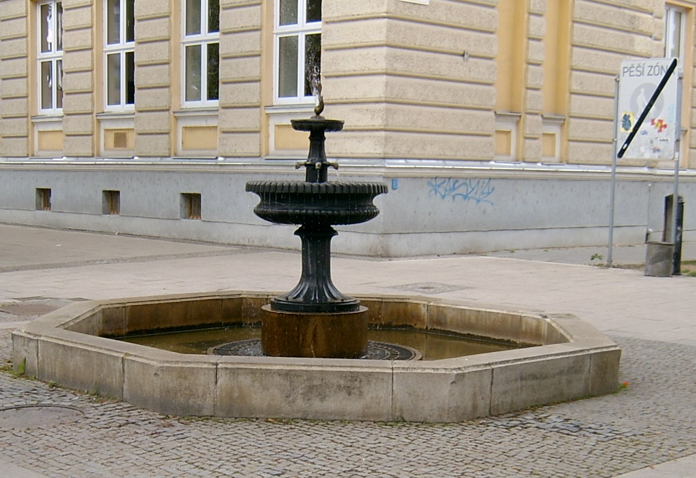 Břeclav,kašna
