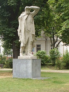 Břeclav,socha
